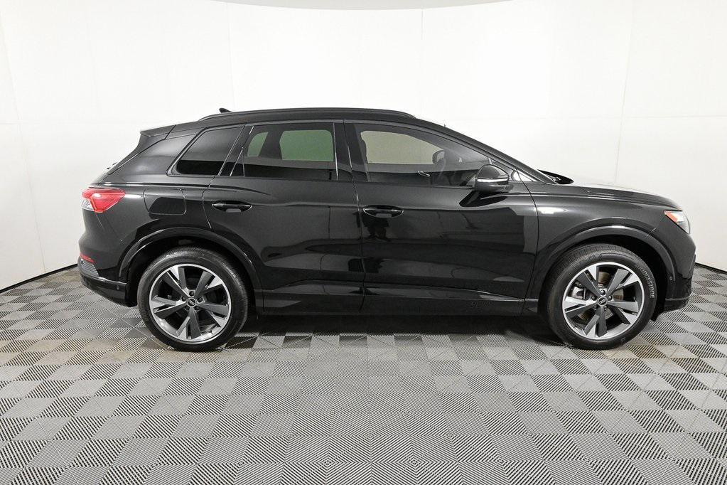 used 2024 Audi Q4 e-tron car, priced at $37,495