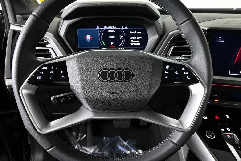 used 2024 Audi Q4 e-tron car, priced at $37,495