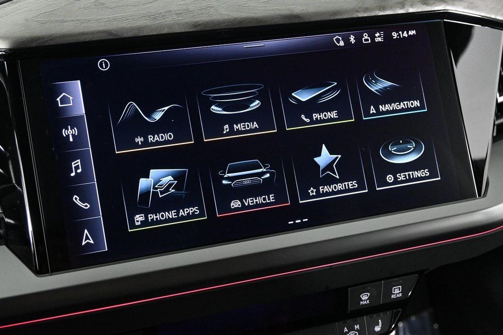 used 2024 Audi Q4 e-tron car, priced at $37,495