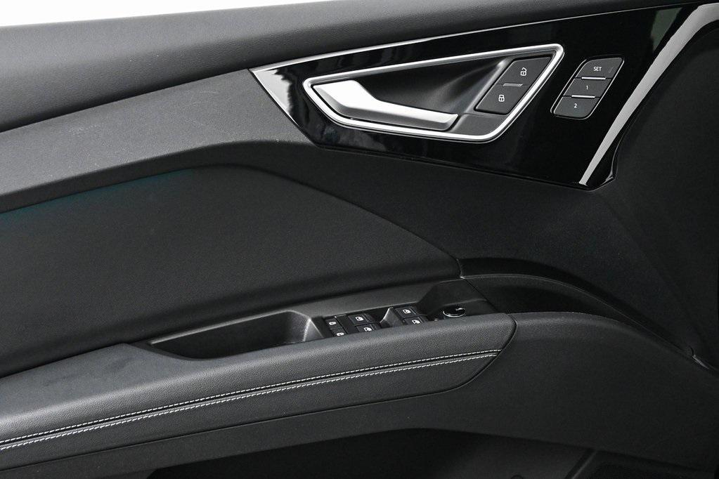 used 2024 Audi Q4 e-tron car, priced at $37,495