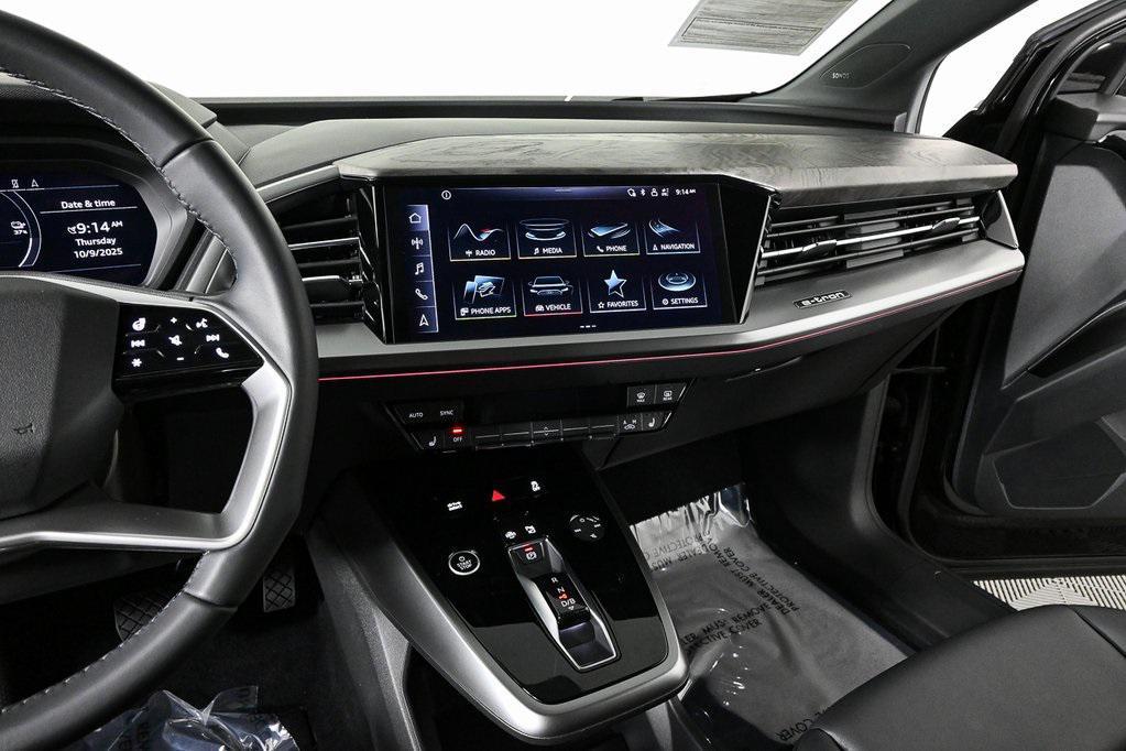 used 2024 Audi Q4 e-tron car, priced at $37,495