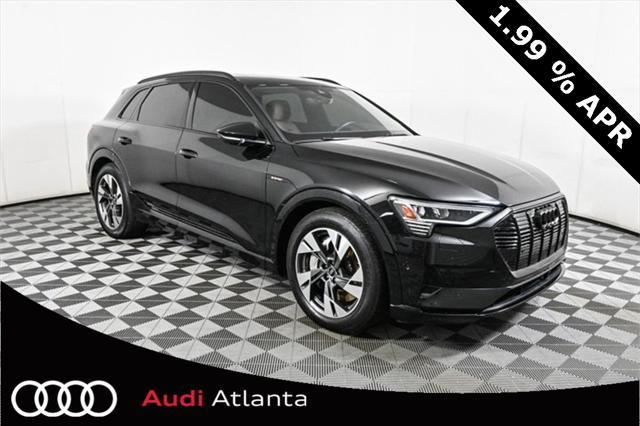 used 2022 Audi e-tron car, priced at $30,995