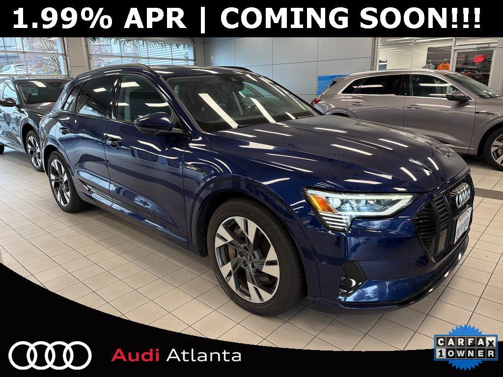 used 2021 Audi e-tron car, priced at $22,995