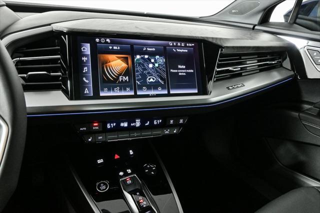 new 2025 Audi Q4 e-tron car, priced at $54,863