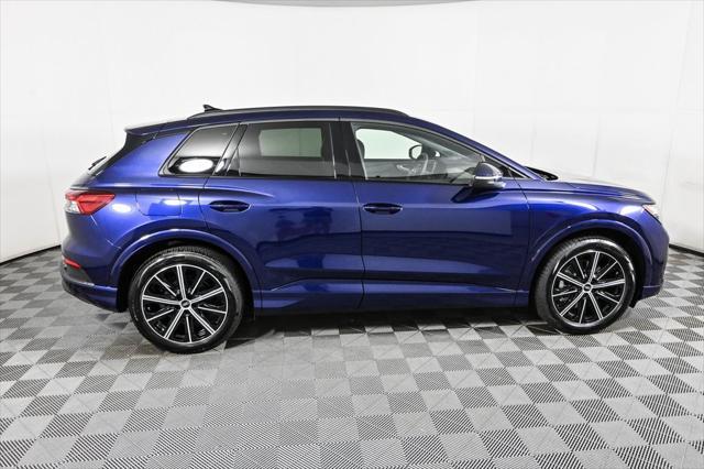new 2025 Audi Q4 e-tron car, priced at $54,863