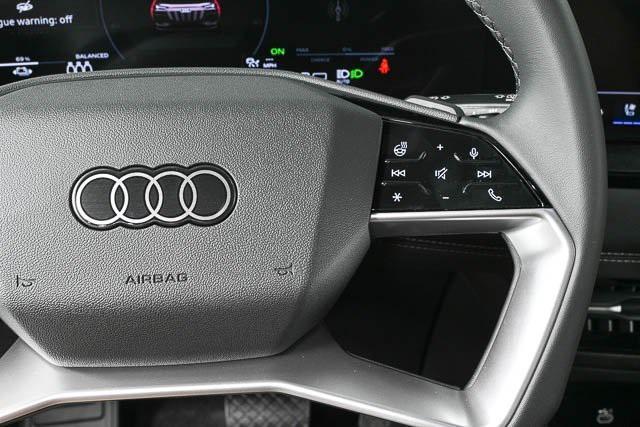 new 2025 Audi Q6 e-tron car, priced at $73,210