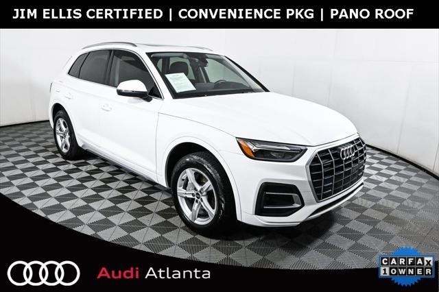 used 2021 Audi Q5 car, priced at $27,995