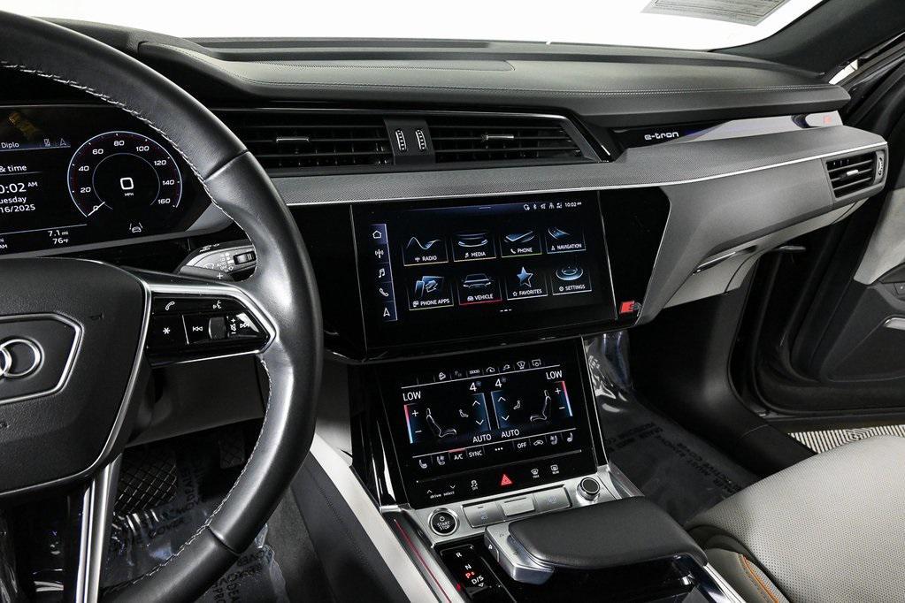 used 2024 Audi Q8 e-tron car, priced at $50,995
