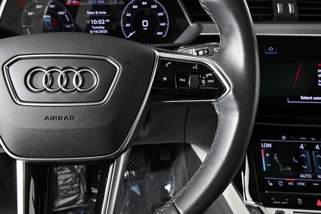 used 2024 Audi Q8 e-tron car, priced at $50,995