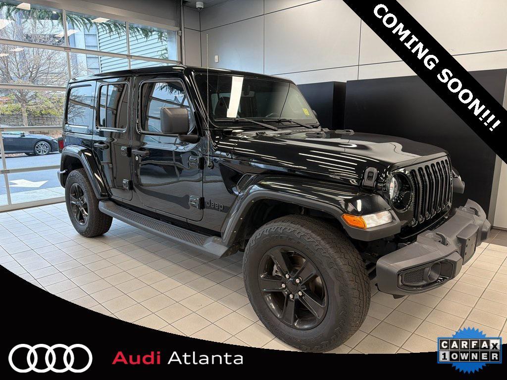 used 2022 Jeep Wrangler Unlimited car, priced at $33,495