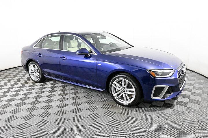 used 2021 Audi A4 car, priced at $29,600