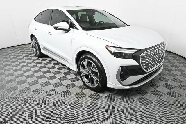 new 2025 Audi Q4 e-tron car, priced at $62,715