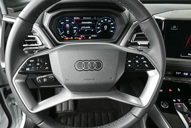 new 2025 Audi Q4 e-tron car, priced at $62,715