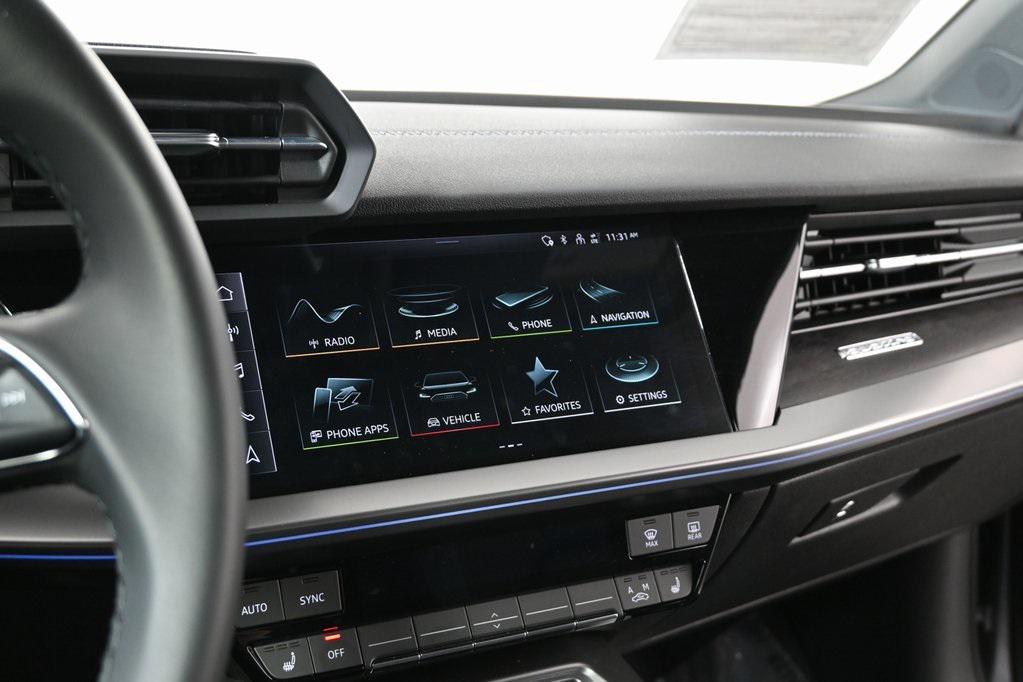 used 2023 Audi A3 car, priced at $27,500