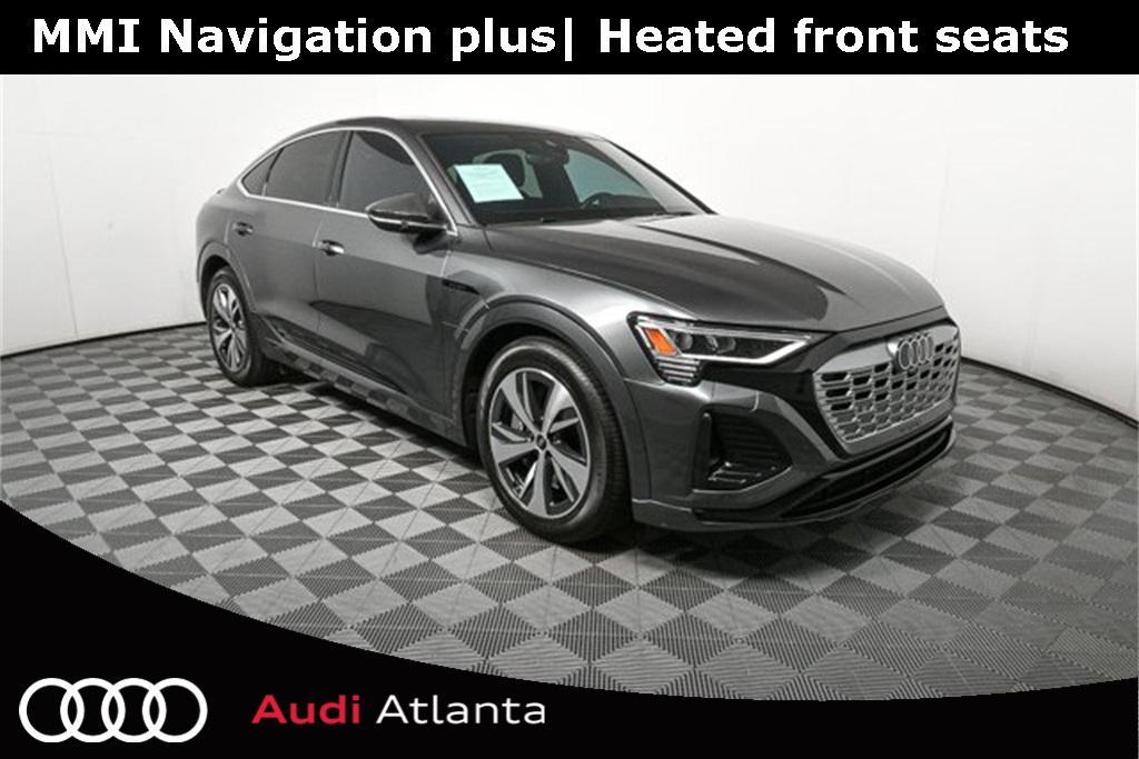 used 2024 Audi Q8 e-tron car, priced at $38,995
