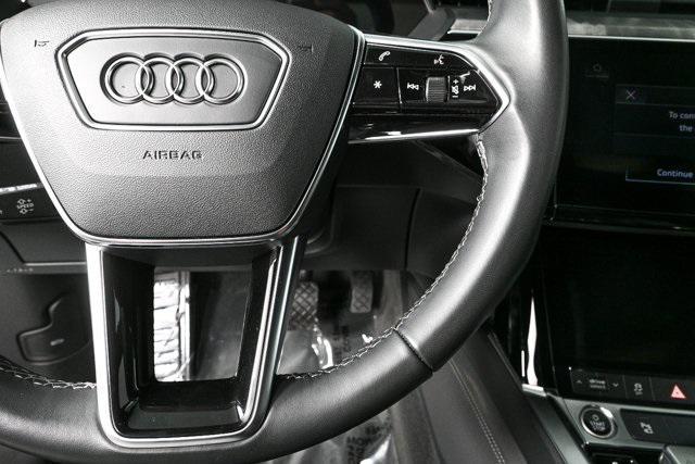 used 2024 Audi Q8 e-tron car, priced at $38,995