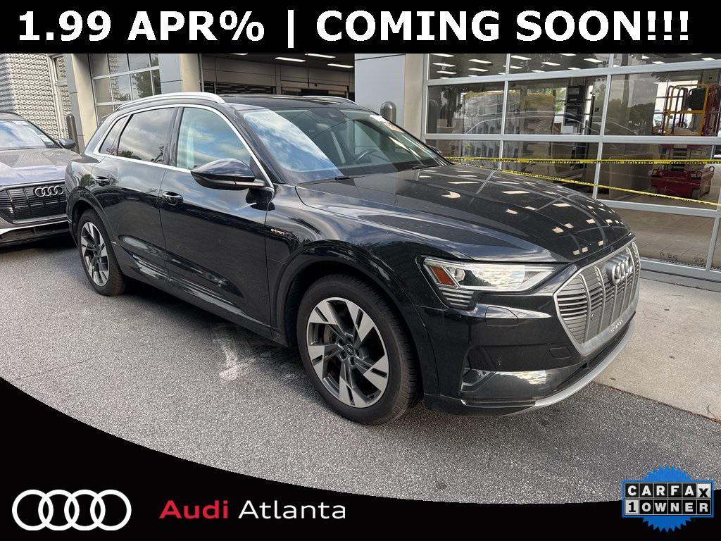 used 2021 Audi e-tron car, priced at $25,000