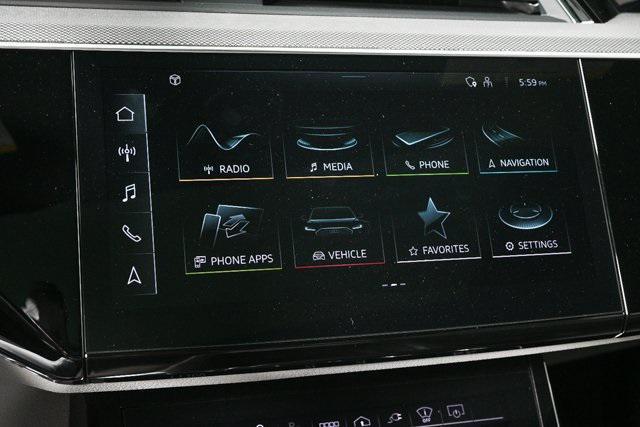 used 2024 Audi Q8 e-tron car, priced at $48,995