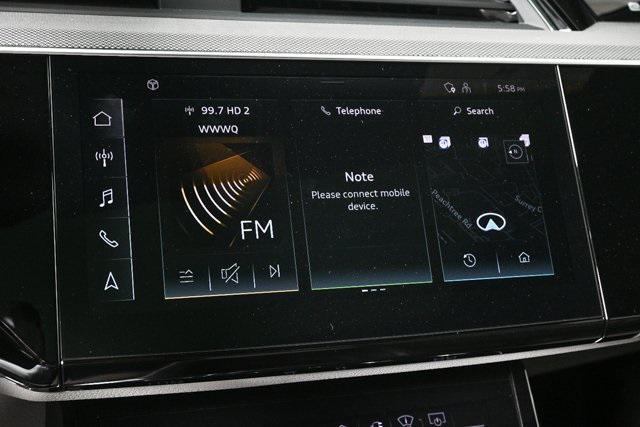 used 2024 Audi Q8 e-tron car, priced at $48,995