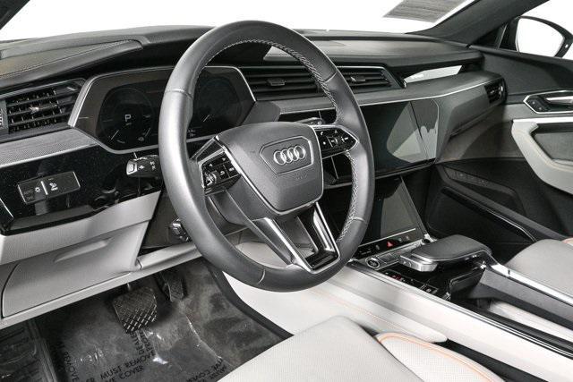 used 2024 Audi Q8 e-tron car, priced at $48,995