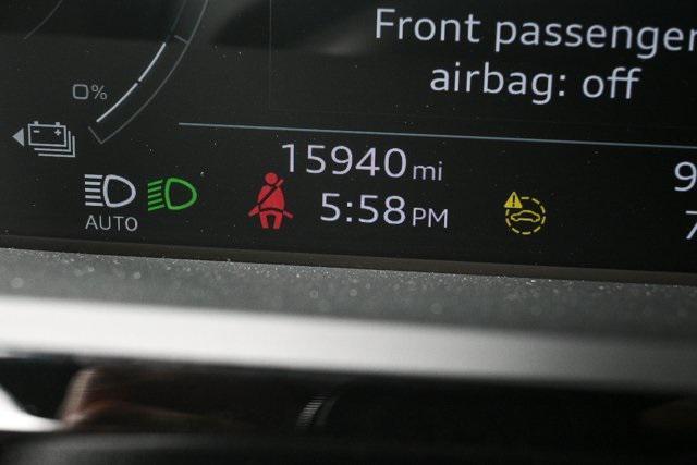 used 2024 Audi Q8 e-tron car, priced at $48,995