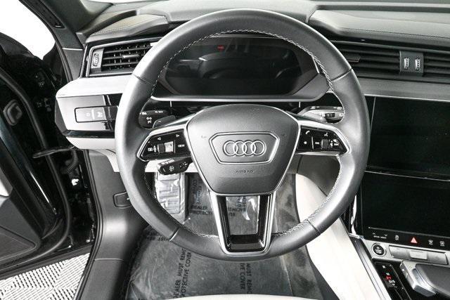used 2024 Audi Q8 e-tron car, priced at $48,995