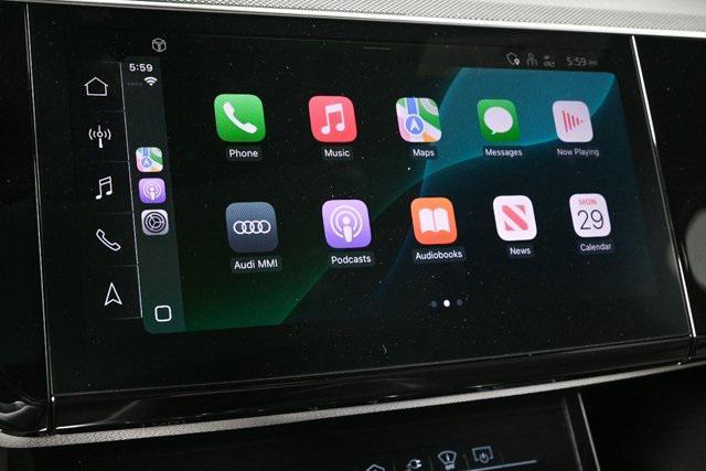 used 2024 Audi Q8 e-tron car, priced at $48,995