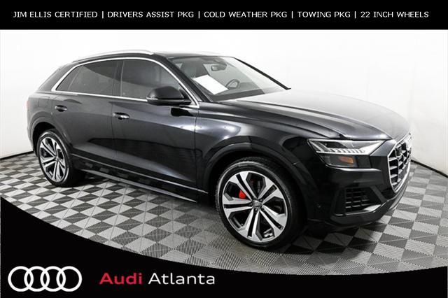 used 2019 Audi Q8 car, priced at $36,895