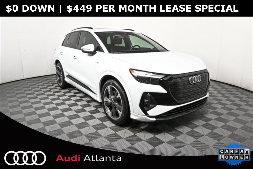 used 2024 Audi Q4 e-tron car, priced at $36,966