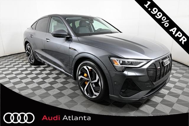 used 2022 Audi e-tron Sportback car, priced at $36,995