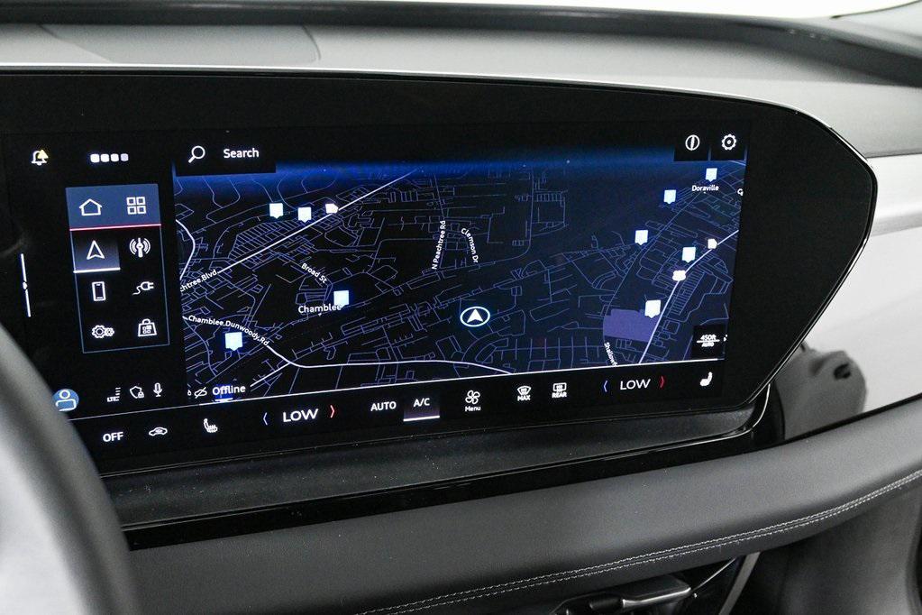 new 2025 Audi Q6 e-tron car, priced at $70,080