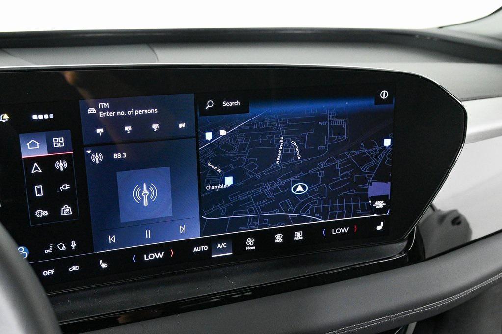 new 2025 Audi Q6 e-tron car, priced at $70,080