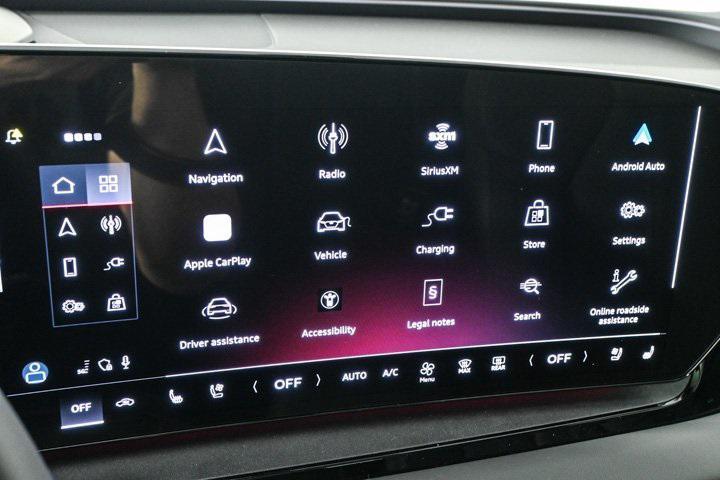 new 2025 Audi Q6 e-tron car, priced at $75,155