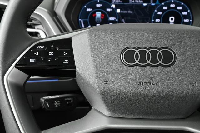 new 2025 Audi Q4 e-tron car, priced at $55,955