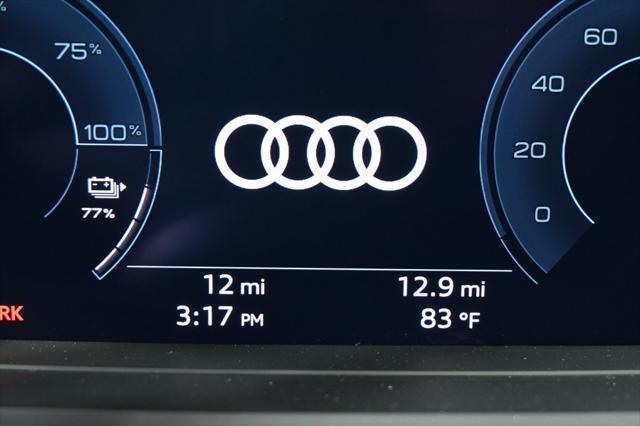 new 2025 Audi Q4 e-tron car, priced at $55,955