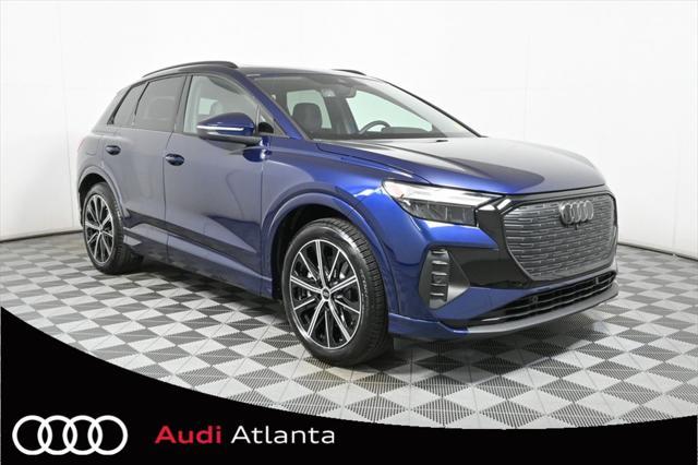 new 2025 Audi Q4 e-tron car, priced at $55,955