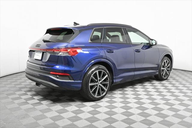 new 2025 Audi Q4 e-tron car, priced at $55,955