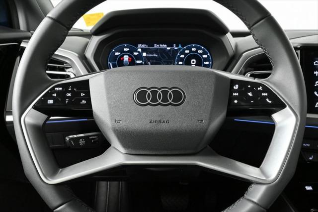 new 2025 Audi Q4 e-tron car, priced at $55,955