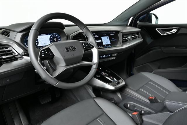 new 2025 Audi Q4 e-tron car, priced at $55,955