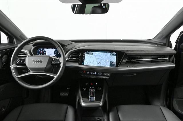new 2025 Audi Q4 e-tron car, priced at $55,955