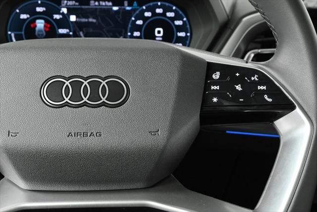 new 2025 Audi Q4 e-tron car, priced at $55,955