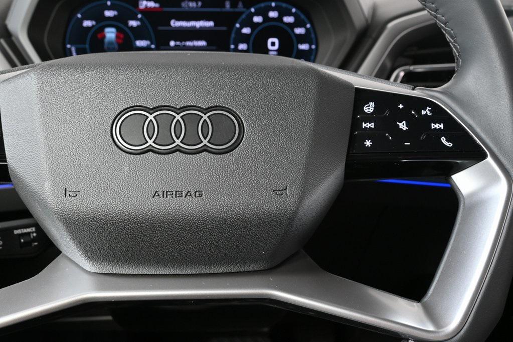 used 2024 Audi Q4 e-tron car, priced at $35,500