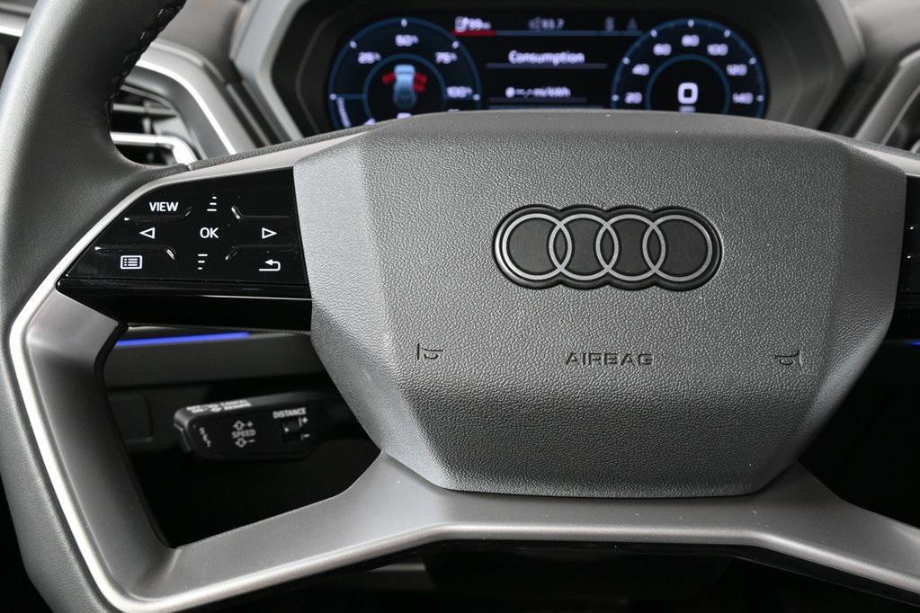 used 2024 Audi Q4 e-tron car, priced at $35,500
