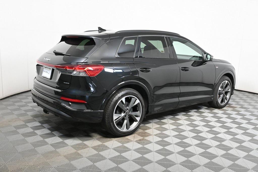 used 2024 Audi Q4 e-tron car, priced at $35,500