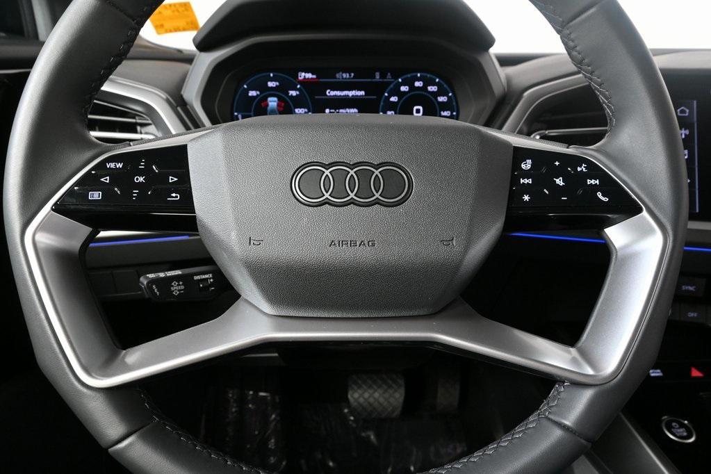 used 2024 Audi Q4 e-tron car, priced at $35,500