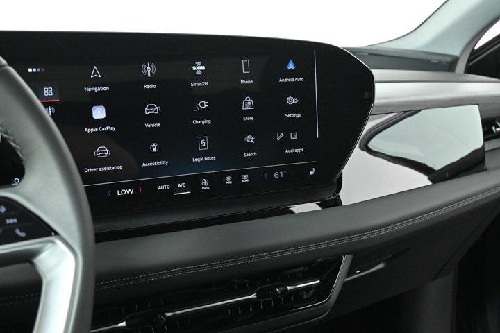 new 2025 Audi Q6 e-tron car, priced at $68,997