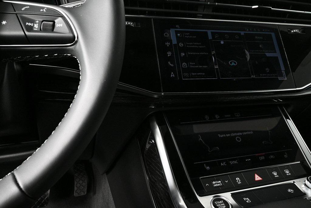 new 2025 Audi Q8 car, priced at $78,294