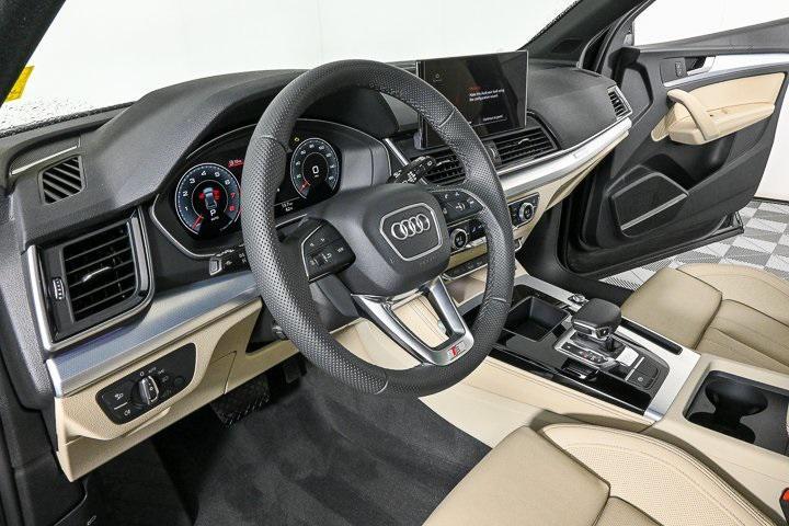 new 2025 Audi Q5 car, priced at $57,190