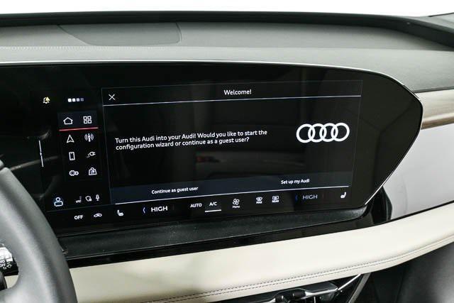 new 2025 Audi Q6 e-tron car, priced at $66,768