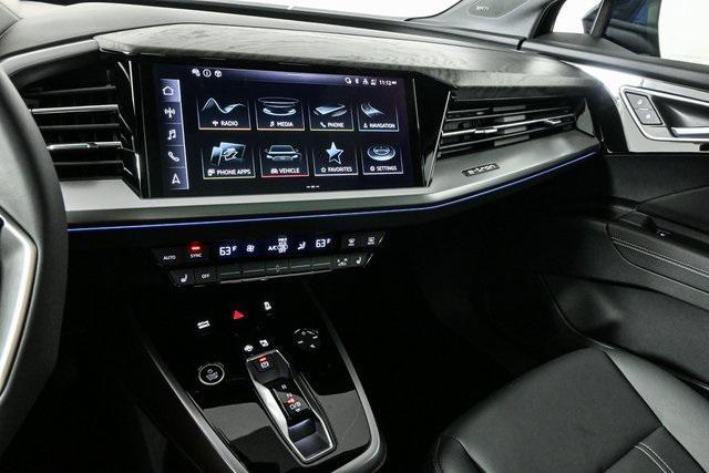 new 2025 Audi Q4 e-tron car, priced at $65,376